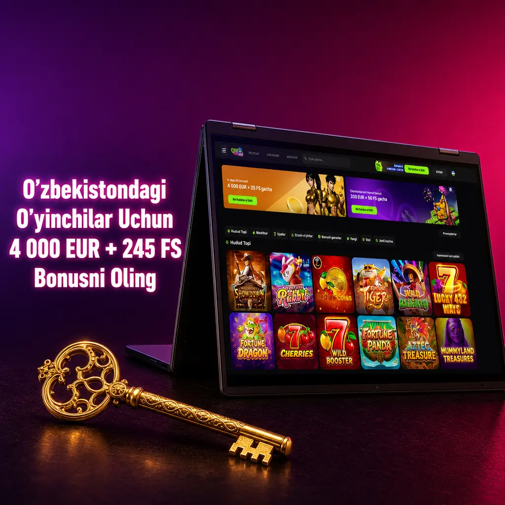 Game Spot Casino 4000 EUR bonus va 245 bepul aylanish paketi O'zbekiston o'yinchilari uchun