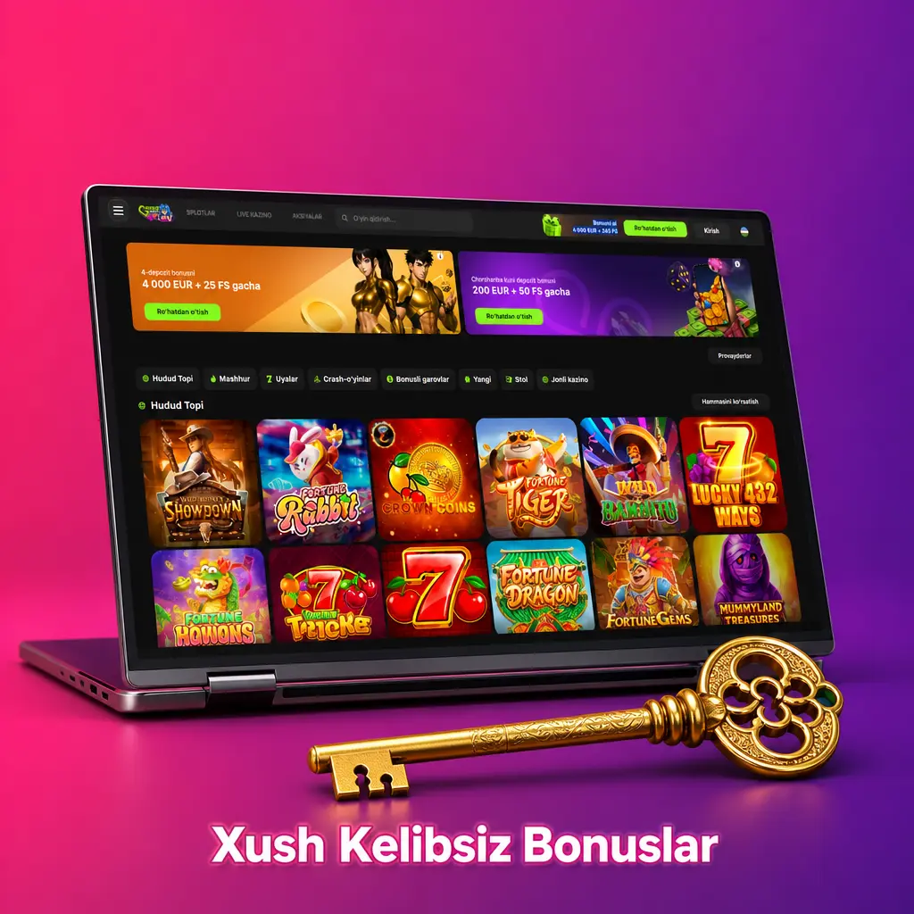 Game Spot Casino xush kelibsiz bonus: 4 000 EUR va 245 bepul aylanish yangi o'yinchilarga taqdim etiladi